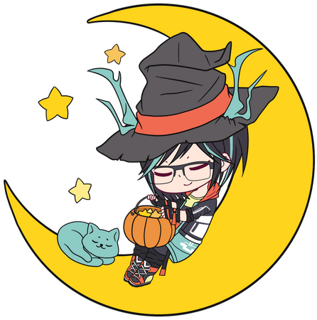#1 - Halloween Moon